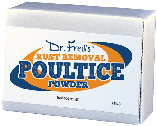 Poultice Powder for Rust Stain Removal